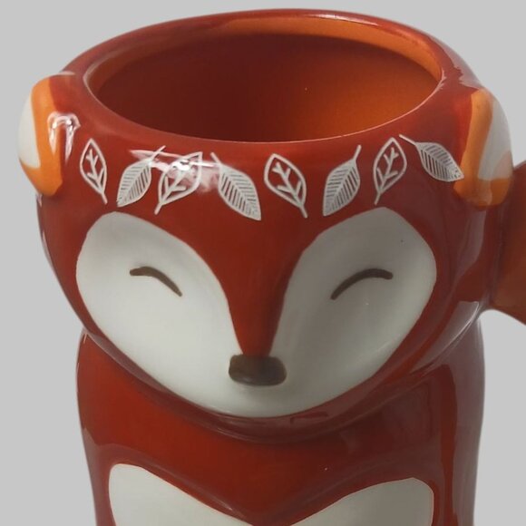 Holiday Home 3D Fox Shaped Coffee Mug 16 Oz - Picture 7 of 9